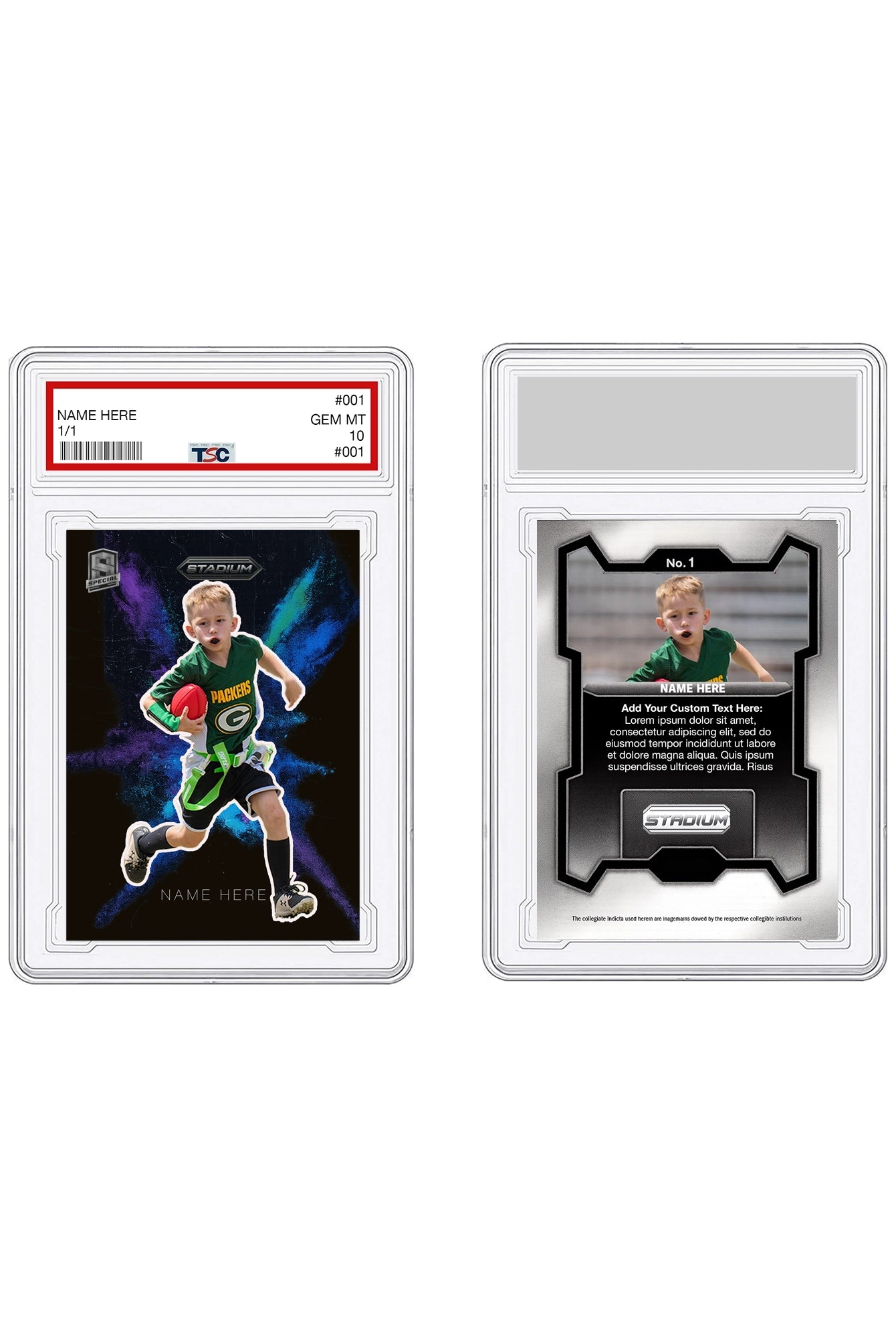 Personalized Trading Card – Custom Sports Card for Kids and Adults