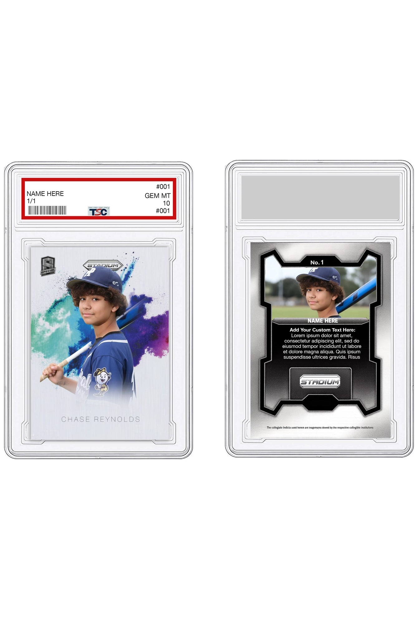 Personalized Trading Card – Custom Sports Card for Kids and Adults