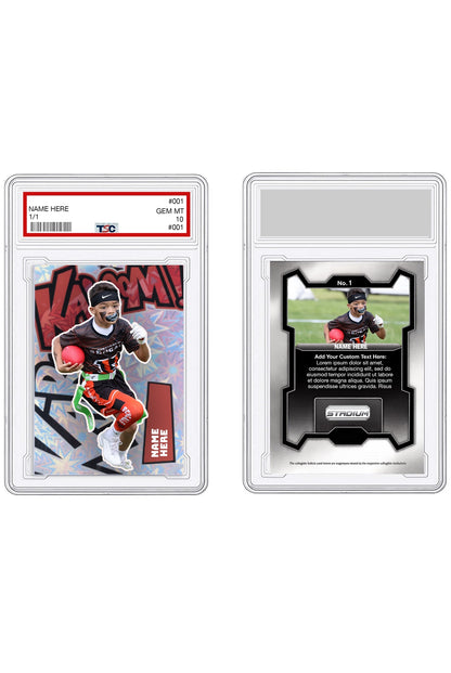 Personalized Trading Card – Custom Sports Card for Kids and Adults